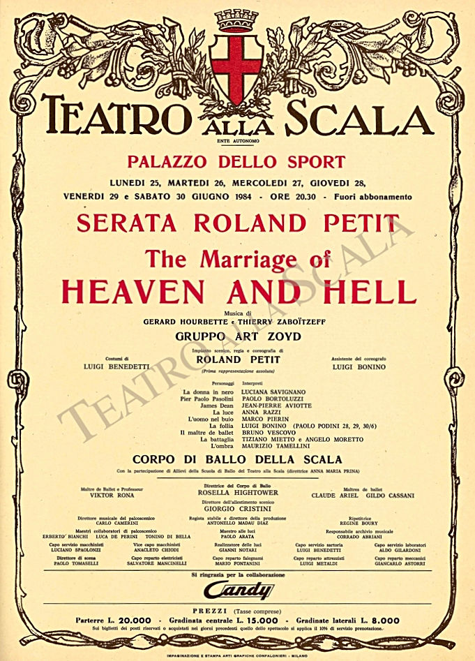 Affiche La Scala